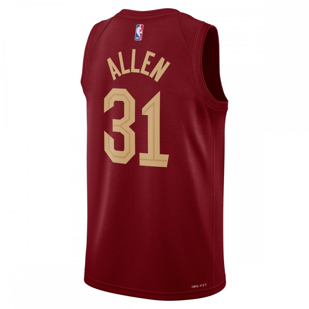Jarrett Allen Cleveland Cavaliers 2022/23 Swingman Jersey Wine - Icon Edition-Pro Kit Vault | Brand New 26/27 Sports Jerseys